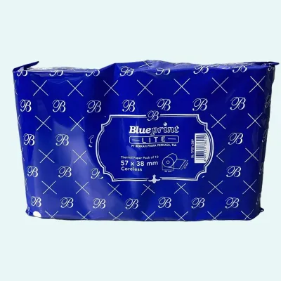 Kertas Thermal Kasir Struk EDC BLUEPRINT Lite 57x38 1 pack isi 10