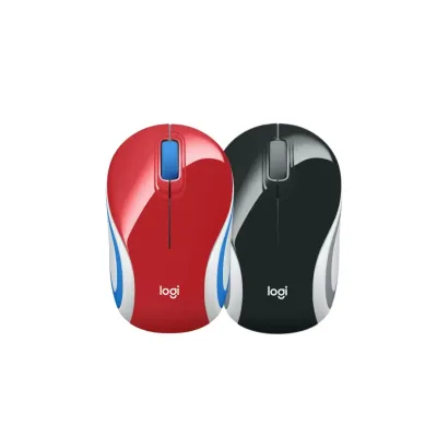 Logitech M187 Mouse Wireless Mini Portable