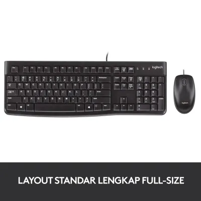 Logitech MK120 Combo Keyboard & Mouse Wired Combo