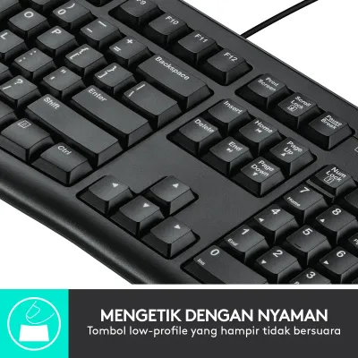Logitech MK120 Combo Keyboard & Mouse Wired Combo