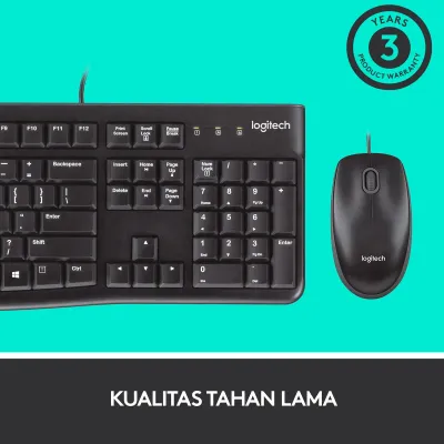 Logitech MK120 Combo Keyboard & Mouse Wired Combo