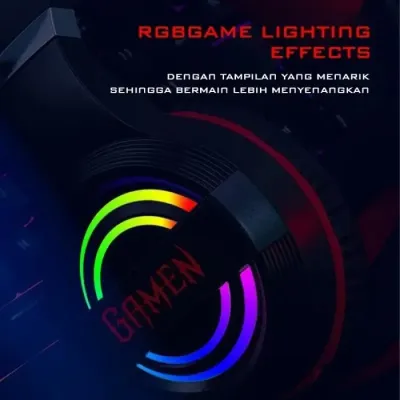 Headset Gaming Gamen GH 1100 Pro RGB lighting