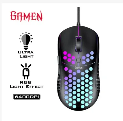 Mouse Gaming Gamen GM710 6400DPI