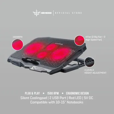 NYK Nemesis Cooling Pad X4 STORMBREAKER