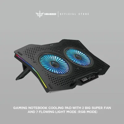 Cooling Pad NYK Nemesis X6 Thunderstorm RGB Fan