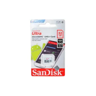 Micro SD 32GB Sandisk Ultra C10 UHS-1 - Up 100MB/s