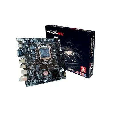 Motherboard Venom RX H61 NVMe Support LGA 1155