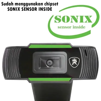 Webcam 720P RAPTOR RW-W7-720P with Microphone Desktop/PC