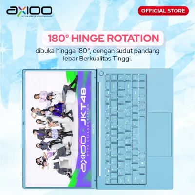 AXIOO MYBOOK HYPE 5 AMD X3 LOLIPOP EDITION JKT48/ AMD Ryzen 5-3500U / 8GB DDR4 / SSD 256 GB NVMe / 14" FHD IPS / DOS