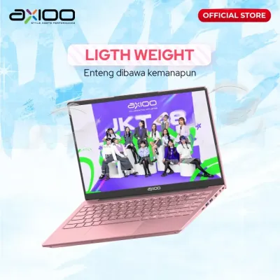 AXIOO MYBOOK HYPE 5 AMD X3 LOLIPOP EDITION JKT48/ AMD Ryzen 5-3500U / 8GB DDR4 / SSD 256 GB NVMe / 14" FHD IPS / DOS
