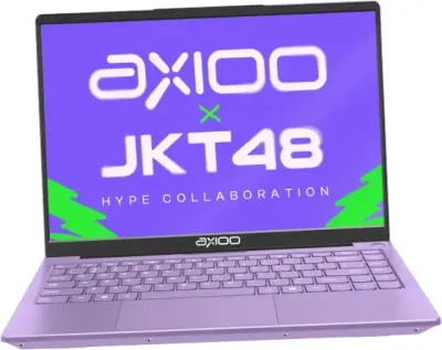 AXIOO MYBOOK HYPE 5 AMD X3 LOLIPOP EDITION JKT48/ AMD Ryzen 5-3500U / 8GB DDR4 / SSD 256 GB NVMe / 14" FHD IPS / DOS