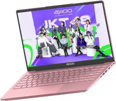 AXIOO MYBOOK HYPE 5 AMD X3 LOLIPOP EDITION JKT48/ AMD Ryzen 5-3500U / 8GB DDR4 / SSD 256 GB NVMe / 14" FHD IPS / DOS