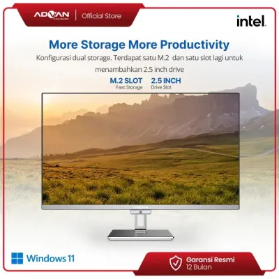 PC All-in-One Advan One A-8S2 / Intel Core i3-1215U / 8GB DDR4 / SSD 256GB / W11
