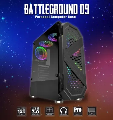 Casing PC Simbadda Battleground 09 BG 09 - Gaming Casing - Gaming Case