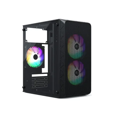 Venomrx APEX NOVA - Micro ATX Acrylic Side Panel 2x12CM FIXED RGB Fan