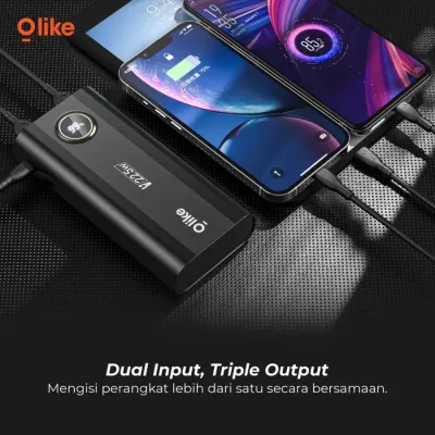 Olike P6 Powerbank 20000mAh LED 22.5W Blitz Super Fast Charging VOOC