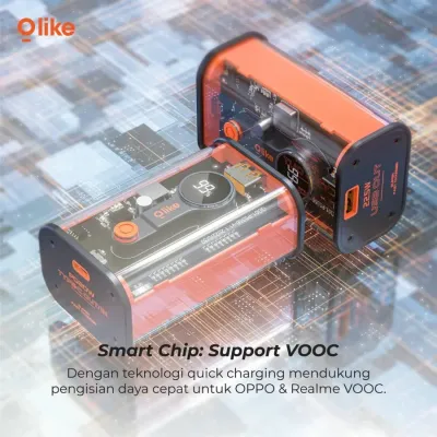 Olike P5 Powerbank 10000mAh 22.5W Blitz Fast Charging LED Display VOOC