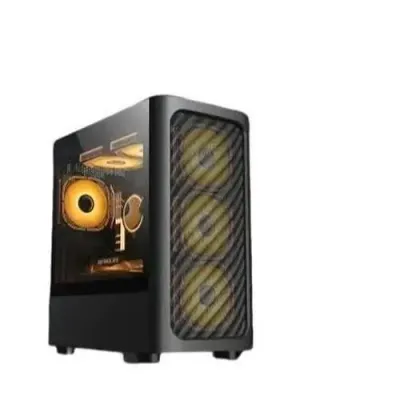 VENOMRX RIO PC Case Include 3 Fan ARGB M-ATX Casing Computer MATX