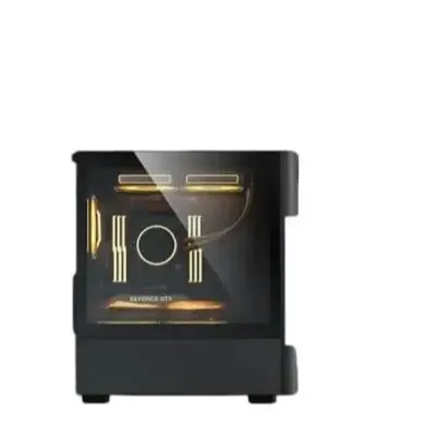 VENOMRX RIO PC Case Include 3 Fan ARGB M-ATX Casing Computer MATX