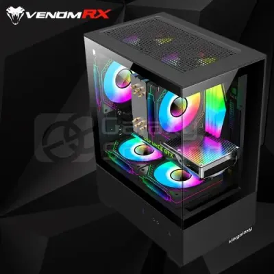 Venomrx Mars Tempered Glass M-Atx Gaming Case