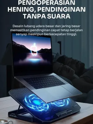 Cooling Pad Notebook Robot RCP10 + Mobile Phone Stand
