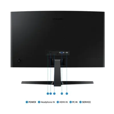Monitor Samsung LED LS24D366 Curved 1800R 24″ 100Hz