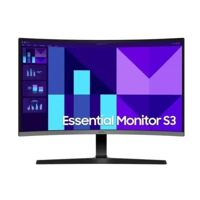 Monitor Essential Samsung S3 S39GD 27″ FHD Curve 1800R 100Hz (LS27D396GAEXXD)