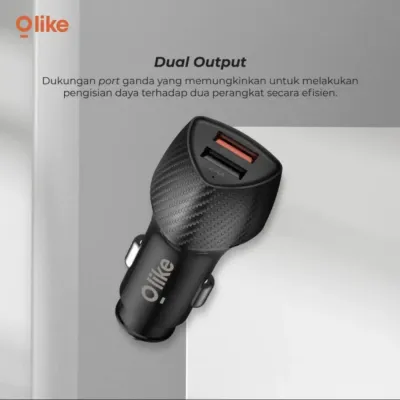 Olike Car Charger R2 3.0 Quick Charge Travel Size Dual Output