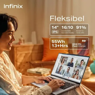 Infinix Xbook B14 AMD Ryzen 7 7735HS 16GB SSD 512GB 14″ W11