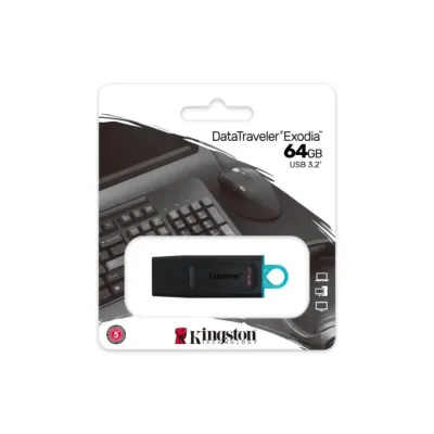 Kingston Flashdisk 64GB EXODIA USB 3.2